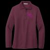 Women's Silk Touch Long Sleeve Polo Thumbnail