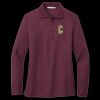 Women's Silk Touch Long Sleeve Polo Thumbnail
