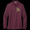 Women's Silk Touch Long Sleeve Polo Thumbnail