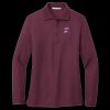 Women's Silk Touch Long Sleeve Polo Thumbnail