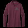 Women's Silk Touch Long Sleeve Polo Thumbnail