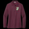 Women's Silk Touch Long Sleeve Polo Thumbnail