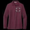 Women's Silk Touch Long Sleeve Polo Thumbnail