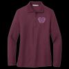Women's Silk Touch Long Sleeve Polo Thumbnail