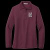 Women's Silk Touch Long Sleeve Polo Thumbnail