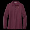 Women's Silk Touch Long Sleeve Polo Thumbnail