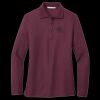 Women's Silk Touch Long Sleeve Polo Thumbnail