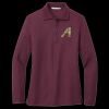 Women's Silk Touch Long Sleeve Polo Thumbnail