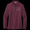Women's Silk Touch Long Sleeve Polo Thumbnail