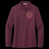 Women's Silk Touch Long Sleeve Polo Thumbnail