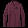 Women's Silk Touch Long Sleeve Polo Thumbnail