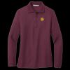 Women's Silk Touch Long Sleeve Polo Thumbnail