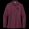 Women's Silk Touch Long Sleeve Polo Thumbnail