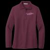 Women's Silk Touch Long Sleeve Polo Thumbnail