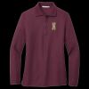 Women's Silk Touch Long Sleeve Polo Thumbnail