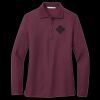 Women's Silk Touch Long Sleeve Polo Thumbnail