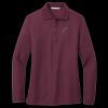 Women's Silk Touch Long Sleeve Polo Thumbnail