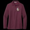 Women's Silk Touch Long Sleeve Polo Thumbnail