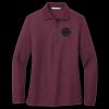 Women's Silk Touch Long Sleeve Polo Thumbnail