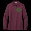 Women's Silk Touch Long Sleeve Polo Thumbnail