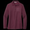 Women's Silk Touch Long Sleeve Polo Thumbnail
