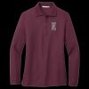 Women's Silk Touch Long Sleeve Polo Thumbnail