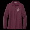 Women's Silk Touch Long Sleeve Polo Thumbnail