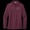 Women's Silk Touch Long Sleeve Polo Thumbnail