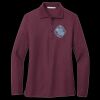 Women's Silk Touch Long Sleeve Polo Thumbnail