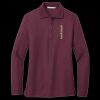 Women's Silk Touch Long Sleeve Polo Thumbnail
