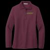 Women's Silk Touch Long Sleeve Polo Thumbnail