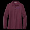 Women's Silk Touch Long Sleeve Polo Thumbnail
