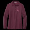 Women's Silk Touch Long Sleeve Polo Thumbnail
