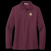 Women's Silk Touch Long Sleeve Polo Thumbnail