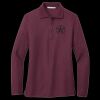 Women's Silk Touch Long Sleeve Polo Thumbnail