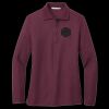 Women's Silk Touch Long Sleeve Polo Thumbnail