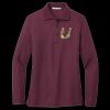 Women's Silk Touch Long Sleeve Polo Thumbnail