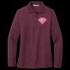 Women's Silk Touch Long Sleeve Polo Thumbnail
