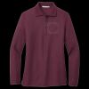 Women's Silk Touch Long Sleeve Polo Thumbnail