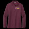 Women's Silk Touch Long Sleeve Polo Thumbnail
