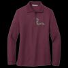 Women's Silk Touch Long Sleeve Polo Thumbnail