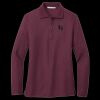 Women's Silk Touch Long Sleeve Polo Thumbnail