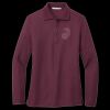 Women's Silk Touch Long Sleeve Polo Thumbnail