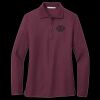 Women's Silk Touch Long Sleeve Polo Thumbnail