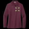 Women's Silk Touch Long Sleeve Polo Thumbnail