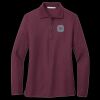 Women's Silk Touch Long Sleeve Polo Thumbnail