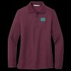 Women's Silk Touch Long Sleeve Polo Thumbnail