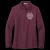 Women's Silk Touch Long Sleeve Polo Thumbnail