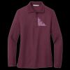 Women's Silk Touch Long Sleeve Polo Thumbnail
