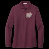 Women's Silk Touch Long Sleeve Polo Thumbnail